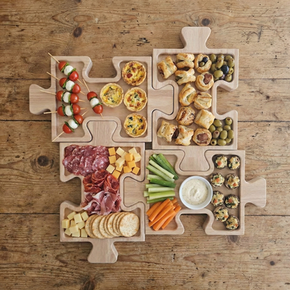 Planche Apéritive Modulable "Modulo" en Hévéa Massif - Finero