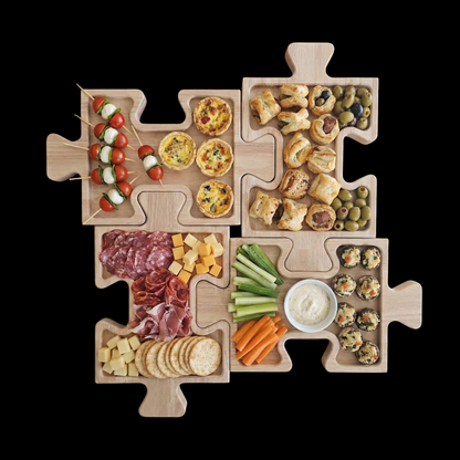 Planche Apéritive Modulable "Modulo" en Hévéa Massif - Finero
